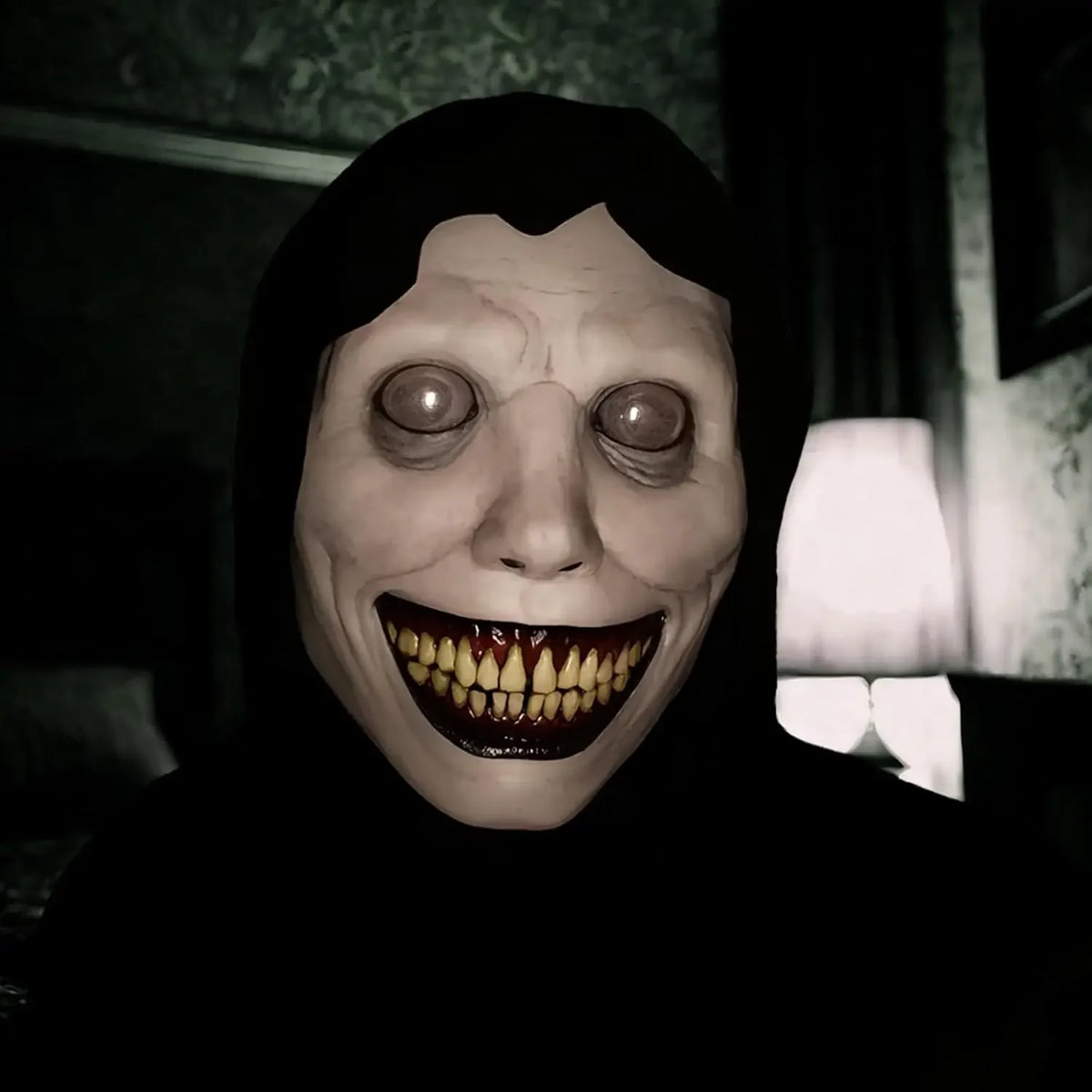Scary Halloween Mask - Realistic Natural Latex Creepy Horror Mask with Eye for Adult Halloween Cosplay Costumes Party