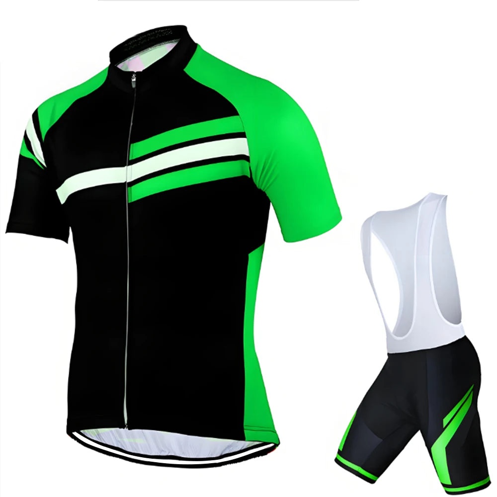 Men's 2-Piece Summer Cycling Set (Jersey + Shorts) – Spain 2026 New Team Summer Cycling Kit – Cycling Apparel – Cycling Jersey –