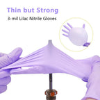 Disposable Nitrile Cleaning Gloves Latex-Free Thicken Extended Cuff Food Glove Cleaning Dishwashing Medical Exam Glove Purple