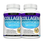 Premium Collagen Peptides Supplement 1500mg Collagen Peptides Complex for Hair, Nails, Skin, Bone & Joint Health - 90 Capsules