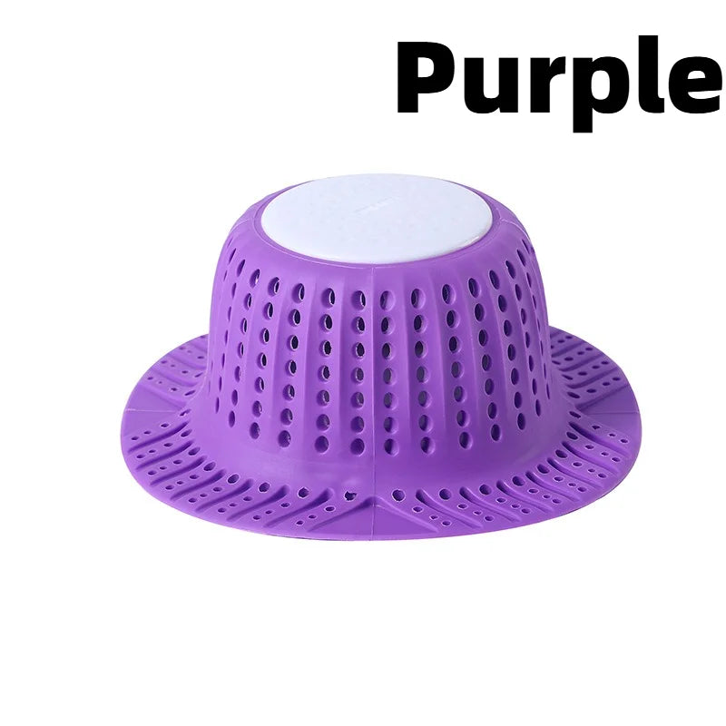 Sink strainer bathroom Anti-blocking silicone floor drain cover Sewer outlet shower drain hair catcher kichen accessories.