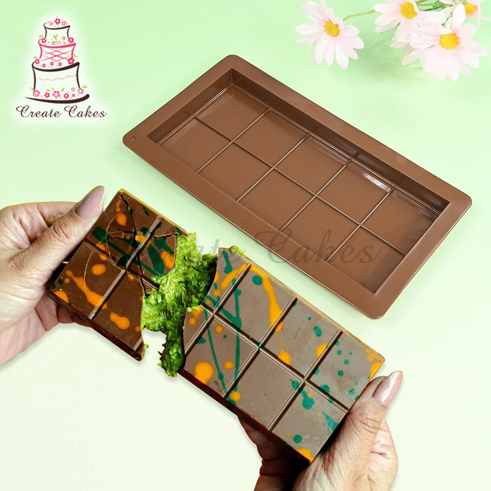 Popular Dubai Silicone Chocolate Mold Baking Tools Non-Stick Silicone Cake Mould Jelly Candy 3D DIY Molds Kitchenware