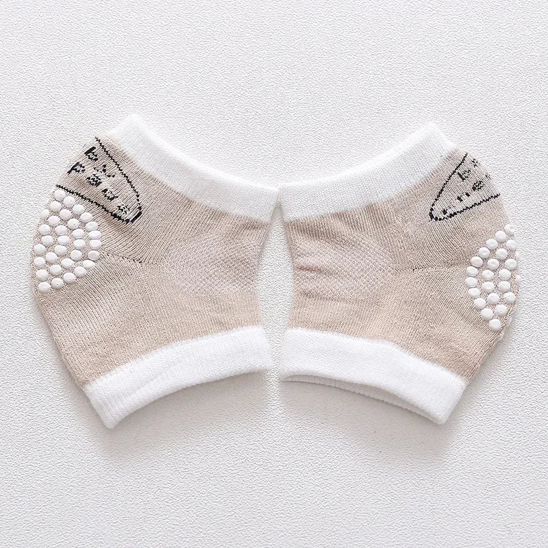 Baby Knee Pads Kids Girl Boy Crawling Elbow Toddlers Protector Safety Cotton Kneepad Leg Warmer Children Cushion Legging Infants