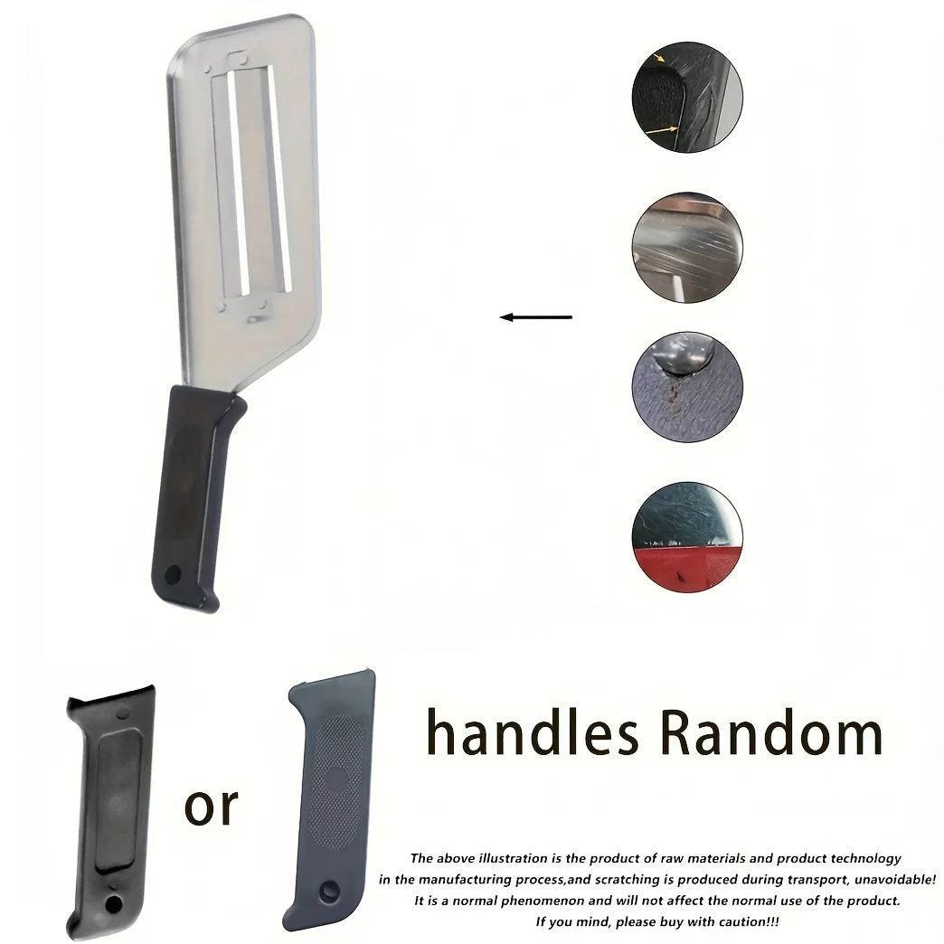 1pc, Cabbage Kitchen Knife, Cabbage Hand Chopper, Metal Sauerkraut Knife, Double Slice Planer, Vegetable Knife, Slice Knife