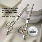 Professional Barber Scissors Hairdressing Scissors Hand Tools Ergonomic Hair Cutting Shears Stylist Tools For Barbershop Salon