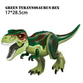 Jurassic World Brutal Raptor Building Blocks Dinosaur Model Tyrannosaurus Indominus T-Rex Assemble Educational Toy For Kids Gift