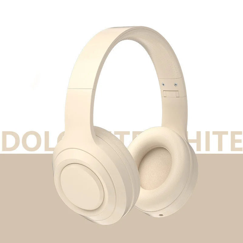 Wireless Headset Bluetooth 5.3 HiFi Stereo Earphones Noise Cancelling Gaming Headband Foldable with Mic Sport Earbuds 2026 New