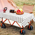 2PCS Disposable Black Checkered Tablecloth Plastic Tablecloth Birthday Party Outdoor Picnics Daily Household Use Table Cover