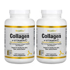 Hydrolyzed Collagen Peptides + Vitamin C, Types I & III Support Healthy Hair, Skin, Nails, Joints & Bones Boosts Immunity