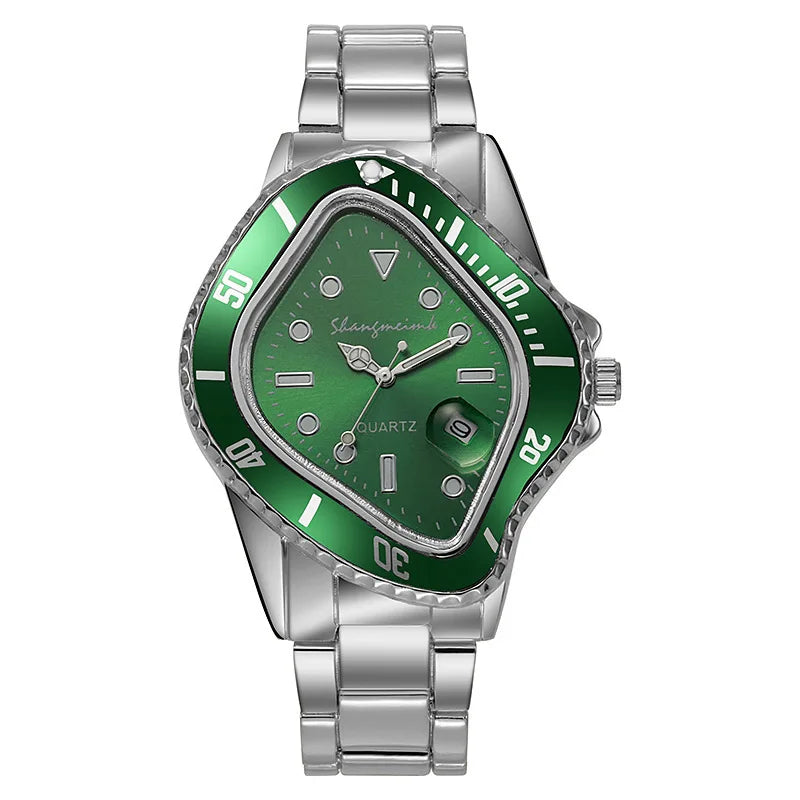 New Fashion Men Luxury Casual Quartz Watch Mens Famous Business Stainless Steel Watches For Gifts Relogio Masculino Male Clock