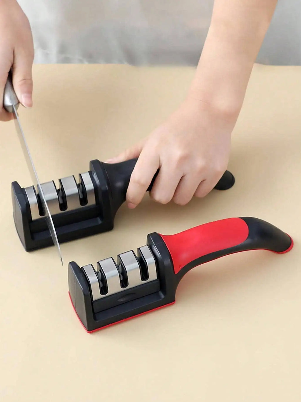1-Pack Knife Sharpener Tool - Super Bowl Prep Edge Maintenance for Slicing Meats & Vegetables