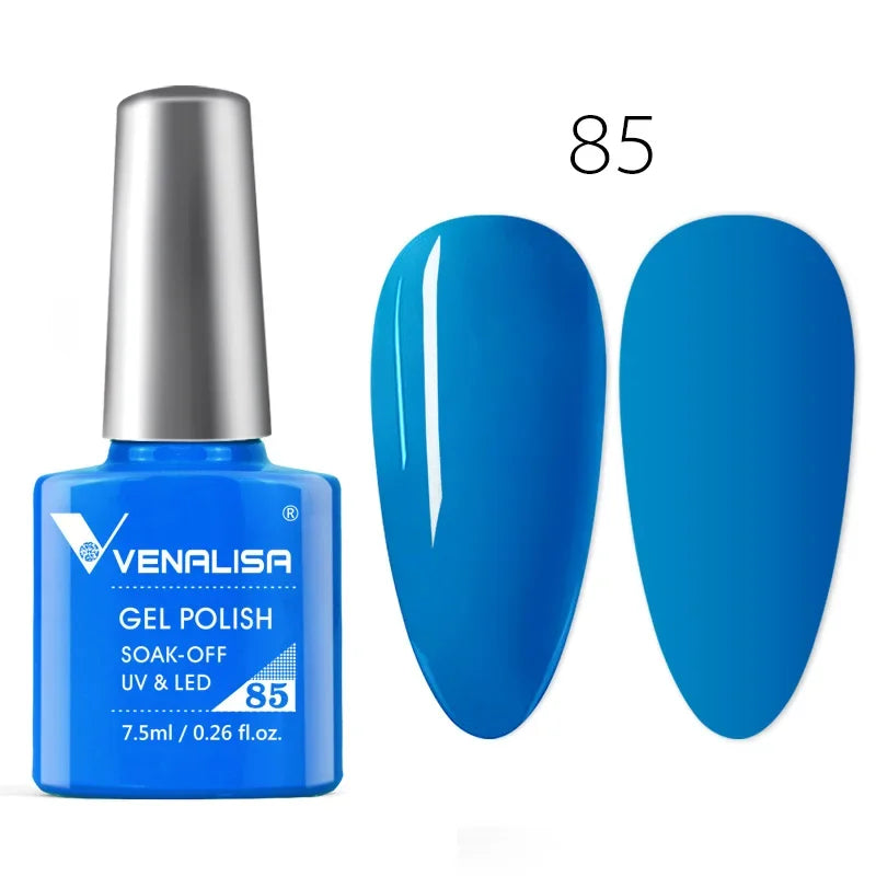 Venalisa Neon Gel Polish Varnishes Hybrid Nails For Manicure 7.5ml Semi Permanent Soak off Enamel Gel Polish UV Nail Gel Polish