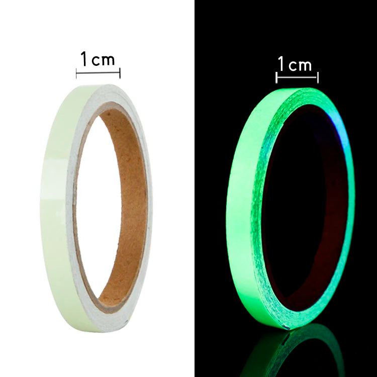 Luminous Tape 5 Meters Self-adhesive Glow Emergency Logo In The Dark Safety Stage Stickers Home Decor Party Supplies Decorative