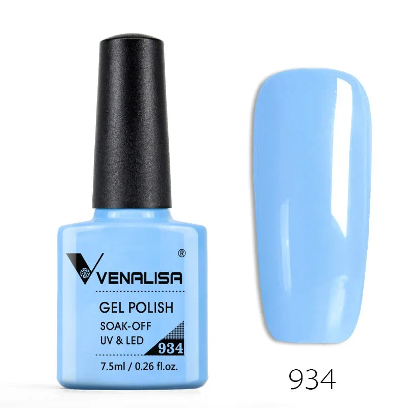 Venalisa Neon Gel Polish Varnishes Hybrid Nails For Manicure 7.5ml Semi Permanent Soak off Enamel Gel Polish UV Nail Gel Polish