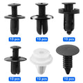 6 Size 60pcs Auto Fastener Clip Mixed for Mitsubishi motors asx lancer 10 9 x outlander xl pajero sport 4 l200 carisma