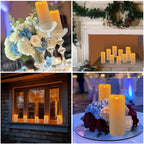 4/12Pcs Flameless Flickering Led Candles Light WIth Remote Control Tealight Led Battery Candles Lamp Home Decor for Home Wedding