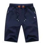 2024 New Men's Shorts Summer Breeches Cotton Casual Sweat Bermudas Men Black Homme Classic Brand Clothing Beach Shorts Male