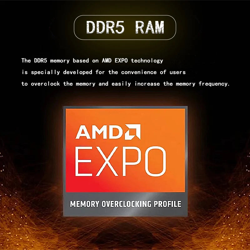 AMD Ryzen 5 7600X R5 7600X 4.7 GHz 6-Core 12-Thread CPU  5NM L3=32M 100-000000593 Socket AM5 New Sealed Without cooler