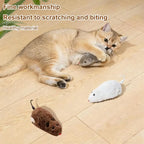 Interactive Simulation Mouse Cat Toy Automatic Sound Pet Toy Durable Bite-proof Suitable for Indoor Cats and Dogs Pet Supplies
