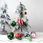 44Pcs 3/6CM Merry Christmas Decoration Ball Christmas Tree Topper Pendant for Home Decor New Year 2026 Navidad Gifts Supplies
