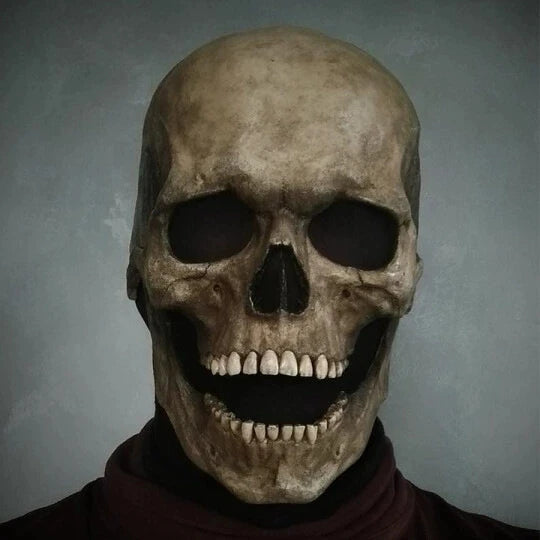 Halloween Mask Latex Scary Horror Decoration Full Head Skull Mask Helmet Cosplay Jaw Masque Gifts Party Costume Pro Mask