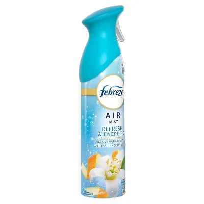 Air Fresheners Air Mist Odor-Fighting Air Freshener - Zesty Orange Blossom - 8.1oz: Dye-Free, Phthalate-Free, Aerosol Form