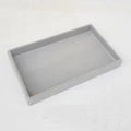 New Jewelry Organizer Velvet Jewelry Storage Tray Display Ring Bracelet Necklace Storage Box Showcase Drawer Organizer Trays