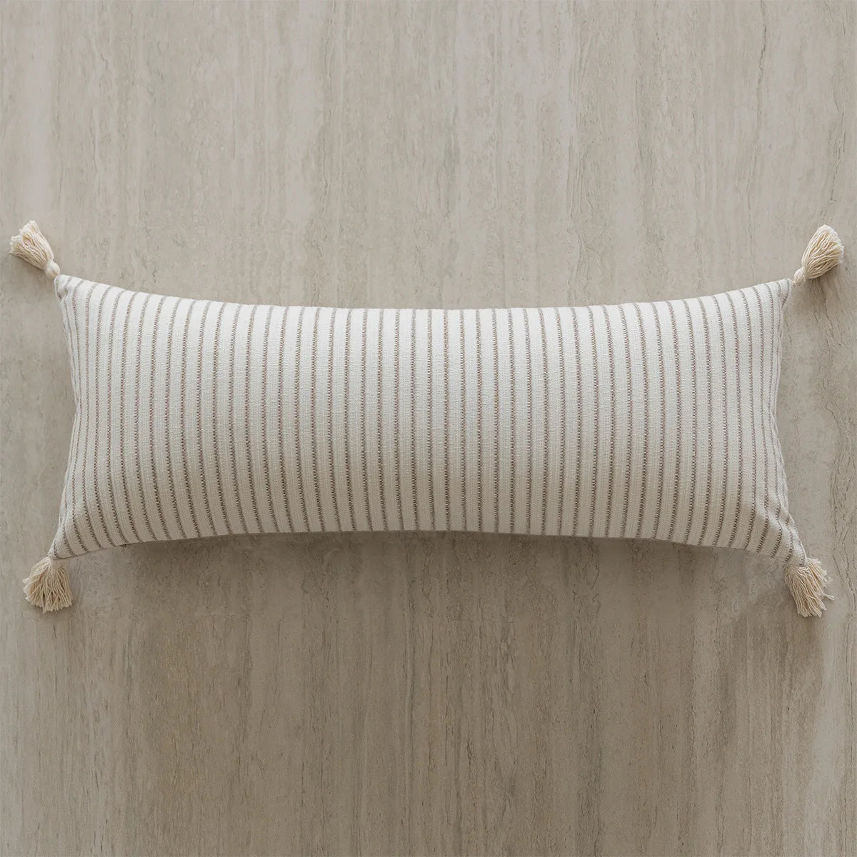 35x90cm Long Leg Clamp Pillow Cover Waist Pillowcase Black and White Luxurious Jacquard Cushion Cover for Headboard Bedroom