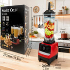 Safe BPA-Free Blender with Jar – Great for Smoothies & Beverages, Comes with 6 Useful Tools