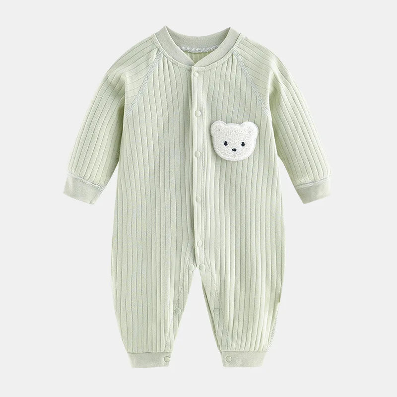 Infant Baby Kids Clothes Boy Long-sleeve Jumpsuit  Girls Clothing Newborn Unisex Cotton Rompers