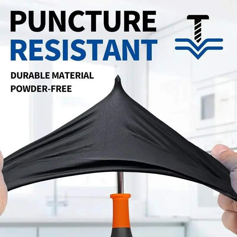 20/50/100PCS Black Nitrile Gloves Disposable Latex Powder Free Gloves for Kitchen Cleaning Industrial Working Hair Dye Gloves