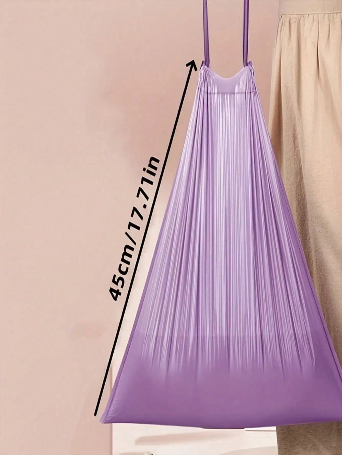 200pcs Drawstring Garbage Bags, Small Trash Bags For Home, Office, Bedroom, Bathroom, Odor-Preventing Kitchen Waste Basket Liners, Disposable Garbage Bags For Kitchen, Bathroom, Home, Living Room, Bedroom And More Scenes, Mul