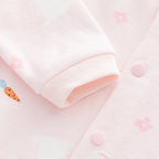 Baby's Long-Sleeved Jumpsuit, Pure Cotton, Newborn Pajamas, Baby Girl Clothes, Foot Covering Suit, Spring and Summer