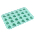 24-Hole Cake Mold Silicone Soap Cookies Cupcake Bakeware Pan Tray Mould Home Mini Muffin Cup 3D Non-stick Jelly&Candy Mold