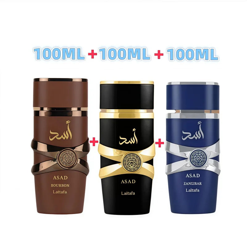 Arabian Men's Perfume 35ML/100ML Long-Lasting Fresh Eau De Toilette Spray with Pheromones Floral Notes for Men