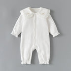 Sweet Newborn Baby Girl Rompers Cotton Toddler Girls Onesie Princess Jumpsuits Clothes