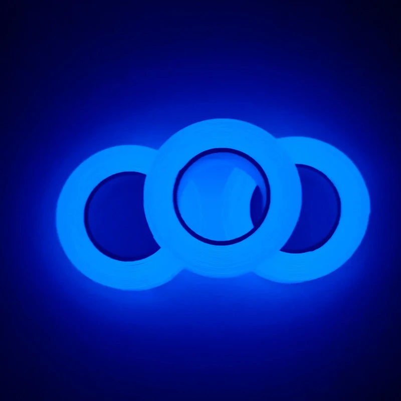 Self-adhesive Luminous Safety Tape, DIY Decorative Glowing Tape, Stage Stair Safety Warning Tape Green Fluorescent Warning Tape
