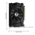 SOYO Graphics Cards R7 350 4G DDR5 128bit HDMI compatibility+DP+DVI For Desktop Gaming Computer Components GPU Video Card