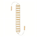 Wood Back Massage Roller Rope Tool,Wood Massage Tools,Portable Handheld Rolling,Self Massage Strap for Back Neck Shoulders Legs