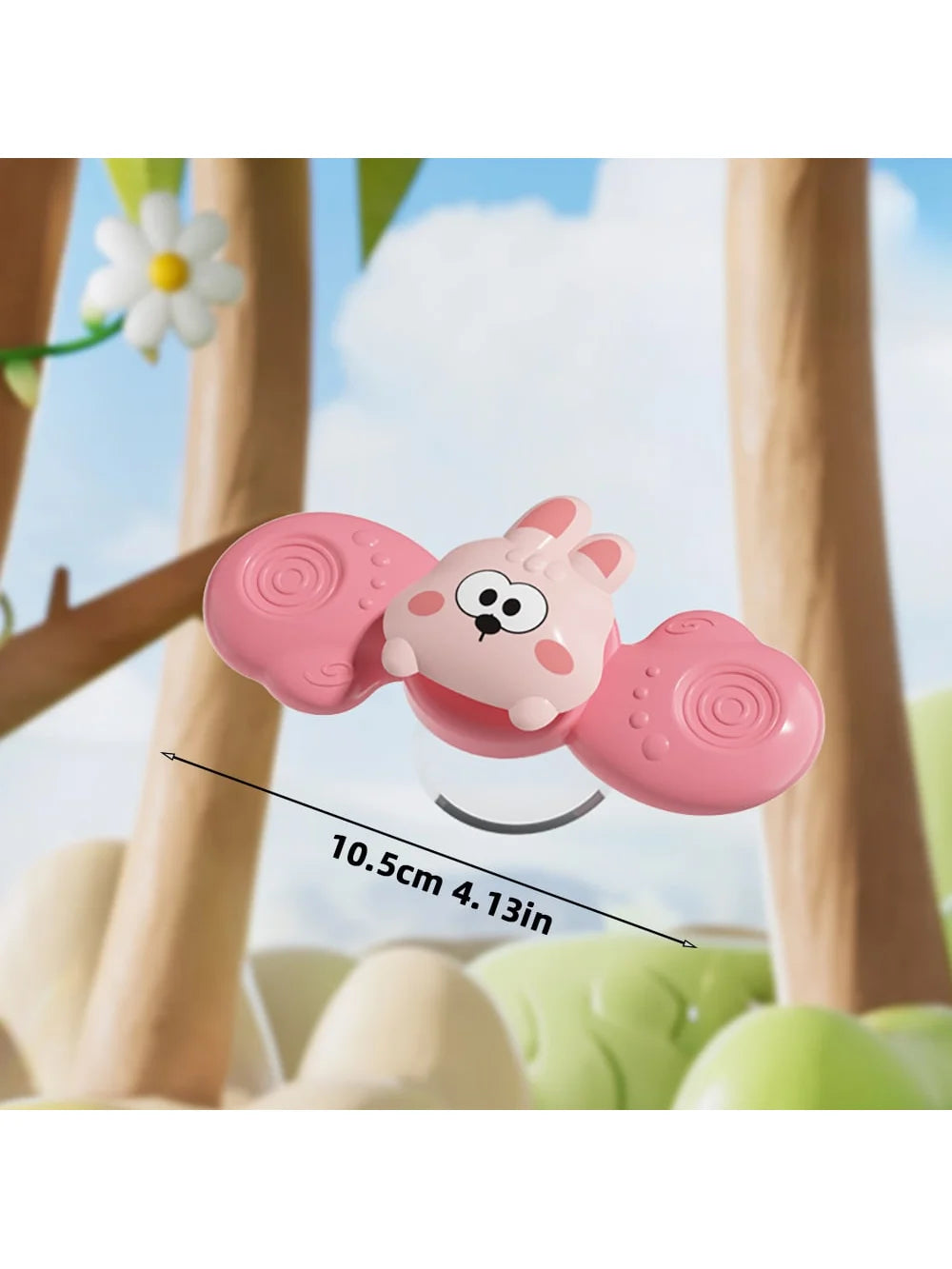 Baby Sucker Spinning Toys Children Bath Montessori Education Rotating 3 Years Bathroom Toys for Toddler Infant Toys for Baby