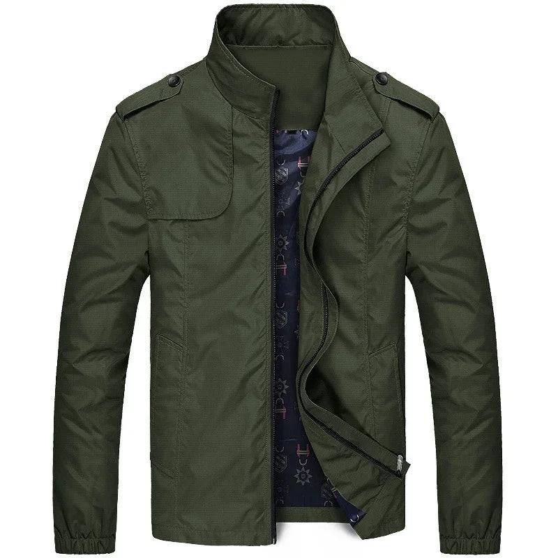 Customizable Spring Autumn Casual Solid Fashion Slim Jacket Mid-Season Jacket Suit Jackets MWT0419