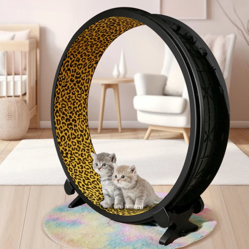 Pet Cat Treadmill Silent Roller Cat Treadmill Pet Exercise and Fitness Equipment Large Cat Climbing Frame Pet Running Toys