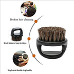 WANMEI Salon Barber Cloak Set Barber Stylist Cloak with Adjustable Buckle Neck Dust Removal Brush and Comb Barber Shop Tool