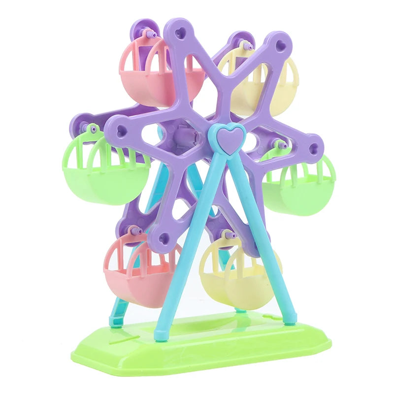 1Pcs Rotating Ferris Wheel Model Toy Baby Stroller Early Education Toy Stroller Toy