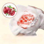 Pomegranate soap gently cleanses the face and body, moisturizes water and moisturizes, suitable for all skin types, gift