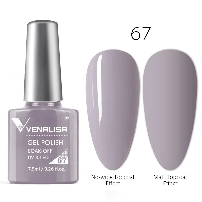 Venalisa Neon Gel Polish Varnishes Hybrid Nails For Manicure 7.5ml Semi Permanent Soak off Enamel Gel Polish UV Nail Gel Polish