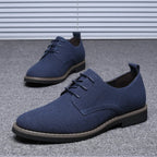 Mens Dress Shoes Legitimate Leather Shoe PU Suede Casual Men Designer Social Male Black Business Luxury Men's Wedding Summer Man