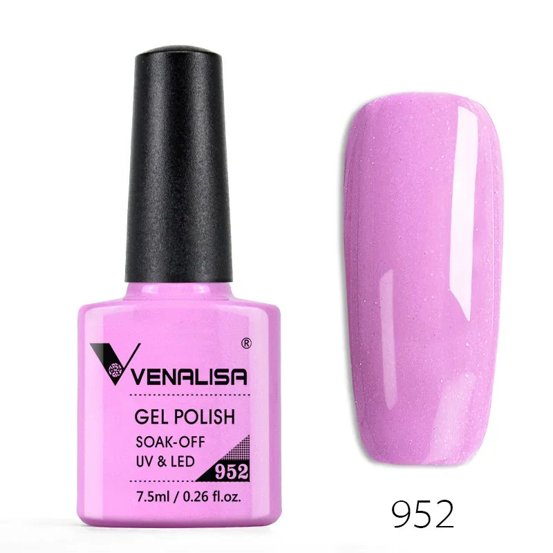 Venalisa Neon Gel Polish Varnishes Hybrid Nails For Manicure 7.5ml Semi Permanent Soak off Enamel Gel Polish UV Nail Gel Polish