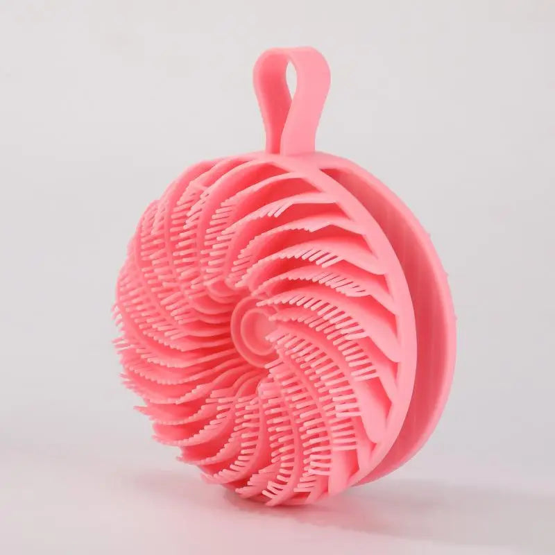 Soft Silicone Body Scrubber Scalp Exfoliating Non-irritating Body Wash Massager Bath Shower Brush Body Scrub Skin Care Bath Tool