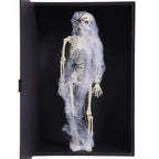 40cm Halloween Movable Skeleton Fake Human Skull Bones Halloween Party Home Bar Decorations Haunted House Horror Props Ornament